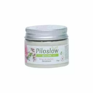 Piloslow (rose de damas, geranium) : déodorant naturel ralentissant la repousse des poils des