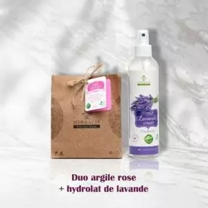 Argile rose & Hydrolat de lavande vraie
