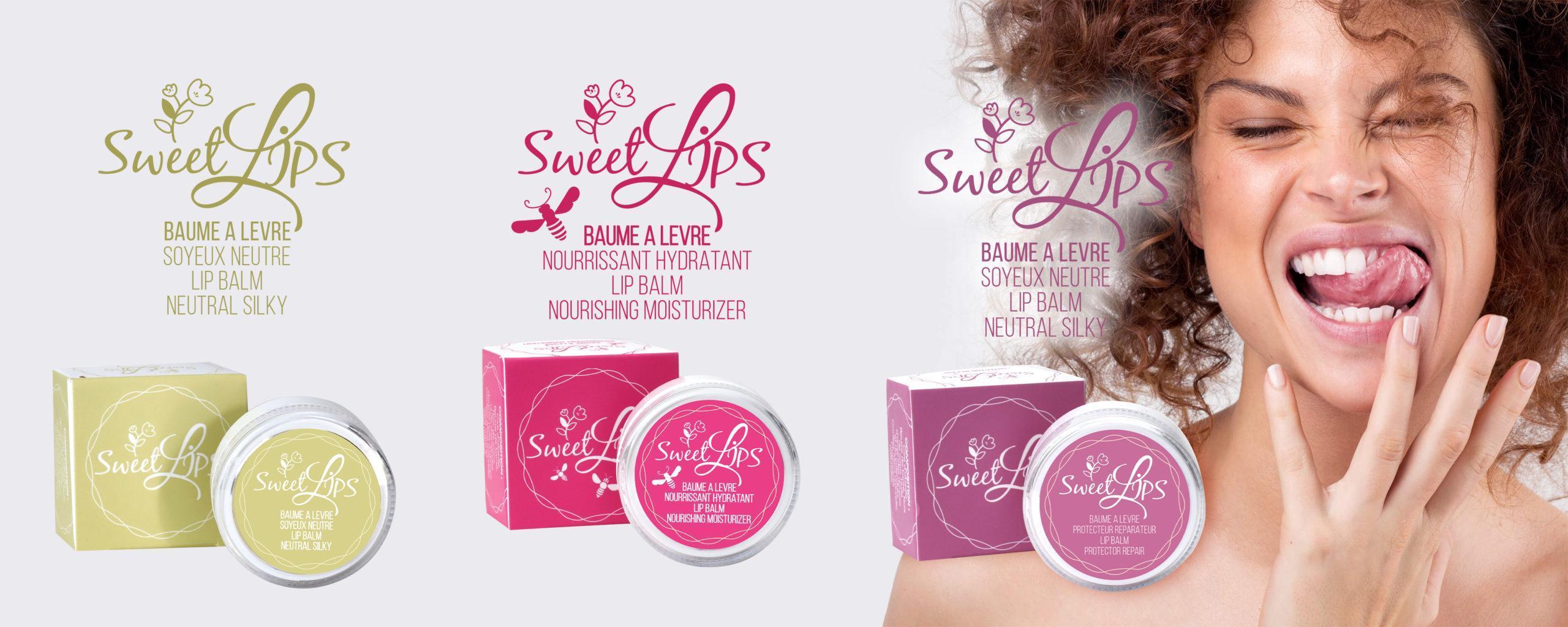 sweetlips - baume à lèvre - lip balm -gommage levres - soins lèvres - meilleur baume à levre en tunisie