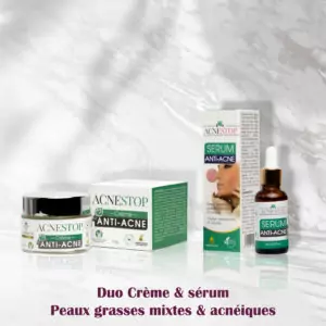 Duo crème & sérum (peaux grasses, mixtes & acnéiques)