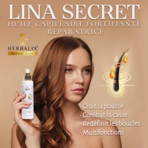 Lina secret huile capillaire fortifiante reparatrice