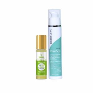 Duo crème matifiante équilibrante & Roll-On SOS Boutons & Acné