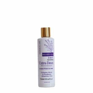 SHAMPO-GEL Hair & Body EXTRA-DOUX HYDRATANT NOURRISSANT Lavande-Fleurs de cotons