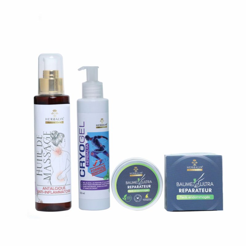 Coffret Soins antalgiques anti-inflammatoires & Soins de pieds