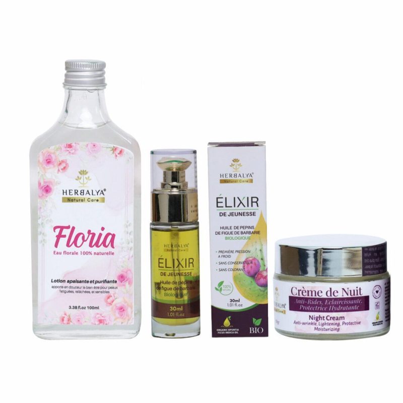 Pack antirides éclaircissant nuit (CN + FLORIA + HPFB 30 ml)