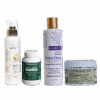 Pack lina secret + masque cheveux purifiant+ Spirulizinc bio+ shampo gel lavande fleurs de cotton
