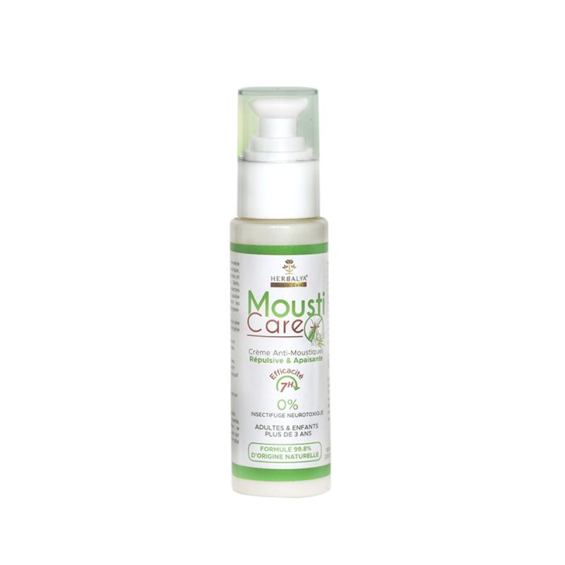 mousti-care (crème Anti-Moustiques  Répulsive & Apaisante)