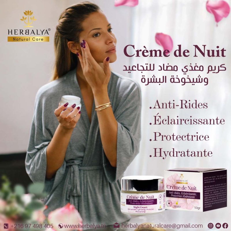 Crème antirides éclaircissante nuit – Image 2