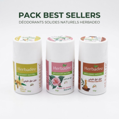 pack best sellers deodorants solides naturels herbadeo