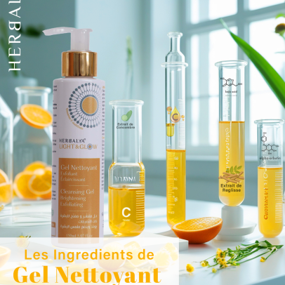 gel nettoyant exfolliant light and glow