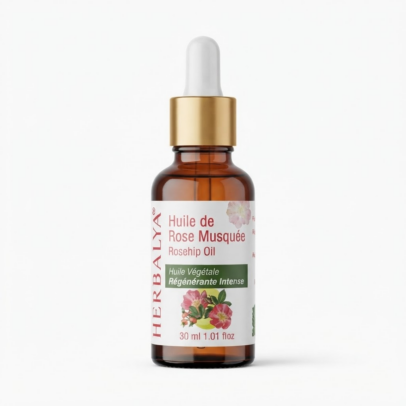 huile de rose musqué herbalya