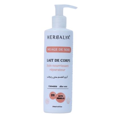 Lait de Corps Nuage de Soie Herbalya Natural Care Tunisie (250 ml)