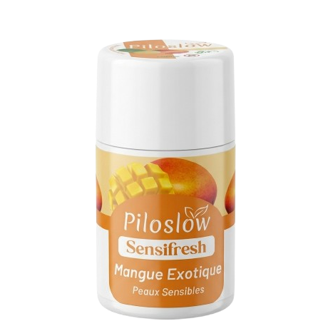 Piloslow Sensifresh Mangue exotique : déodorant naturel ralentissant la repousse des poils