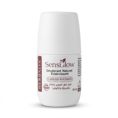 SENSIGLOW CARESSE POUDRÉE: Déodorant Naturel Eclaircissant