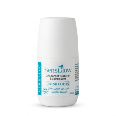 SENSIGLOW FRESH COTON: Déodorant Naturel Eclaircissant